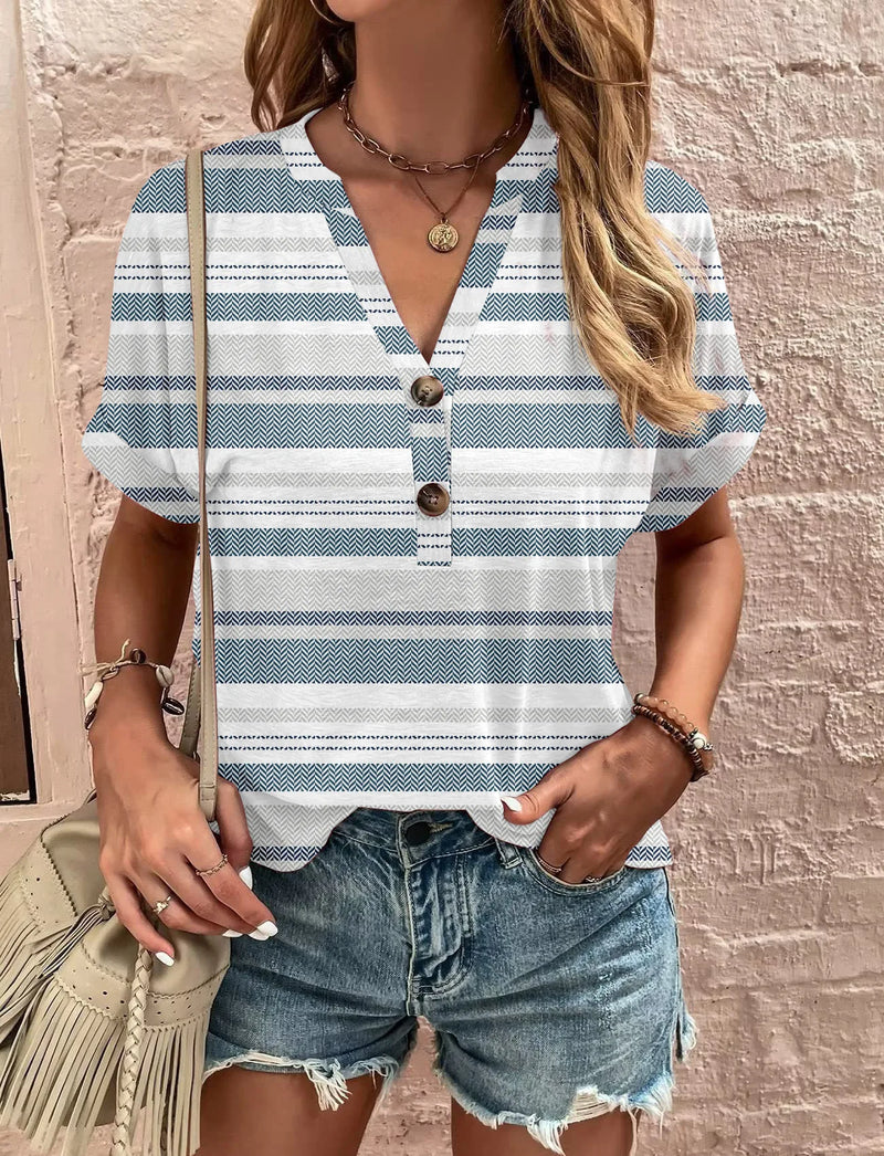 Fresco y femenino Camisa