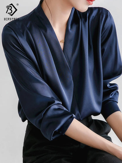 Fresco y femenino Camisa