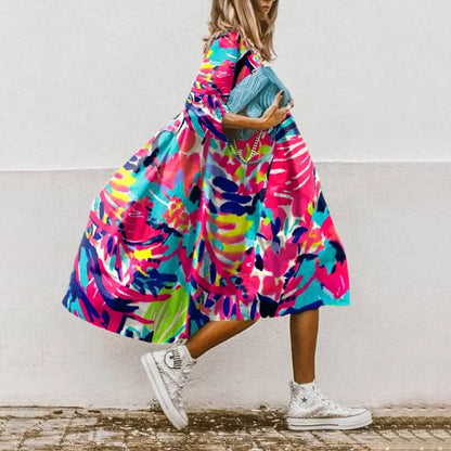 Fresco y casual Vestido
