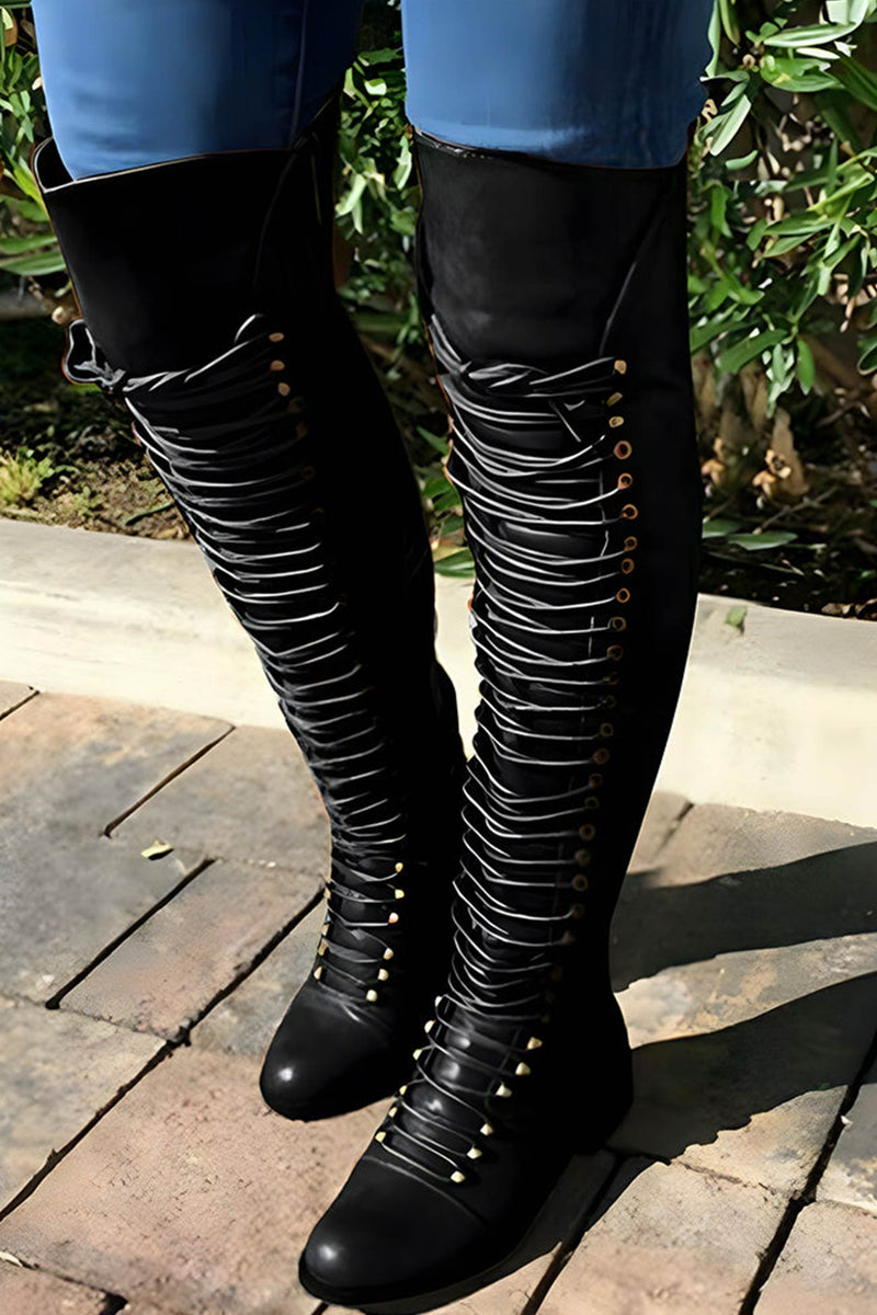 CM | Botas ortopédicas casuales con cordones