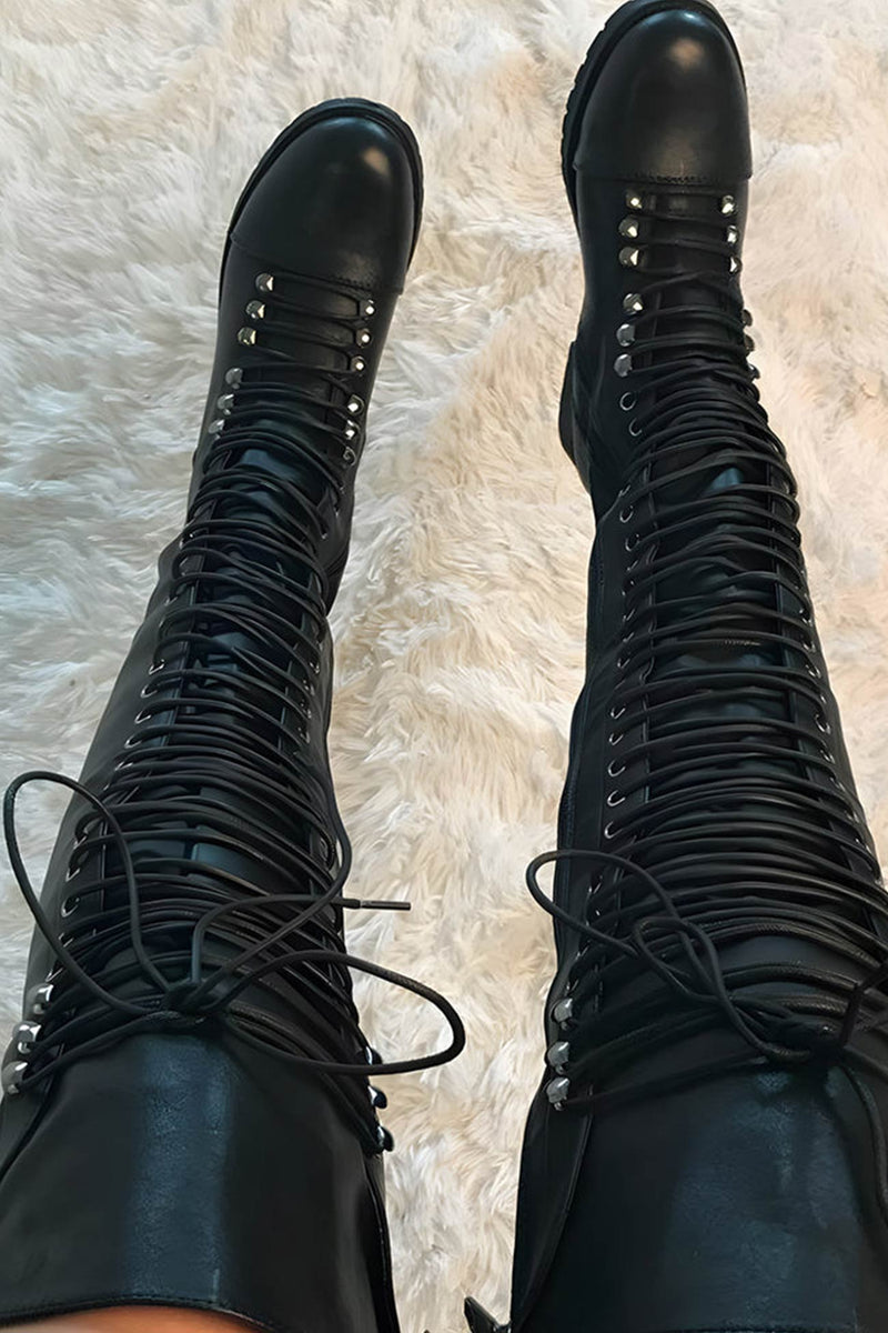 CM | Botas ortopédicas casuales con cordones