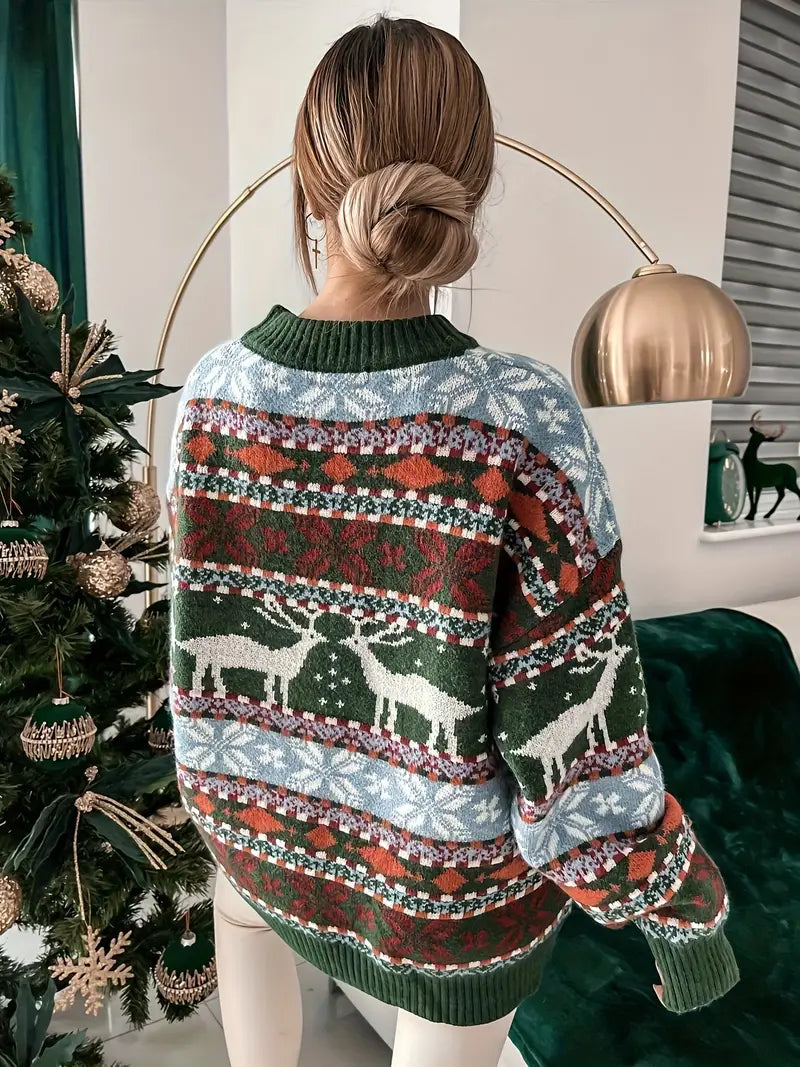 Suéter bellamente confeccionado