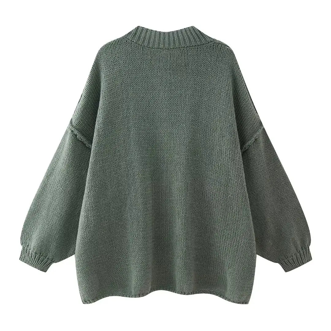 Suéter de estilo vintage atemporal