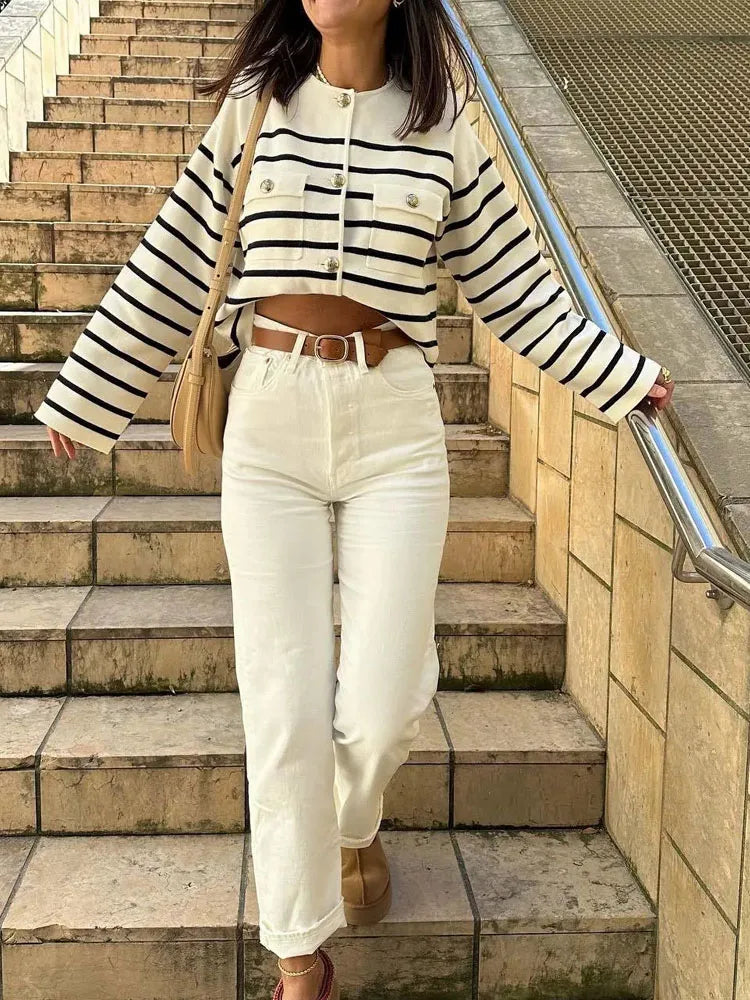 Suéter de estilo vintage atemporal