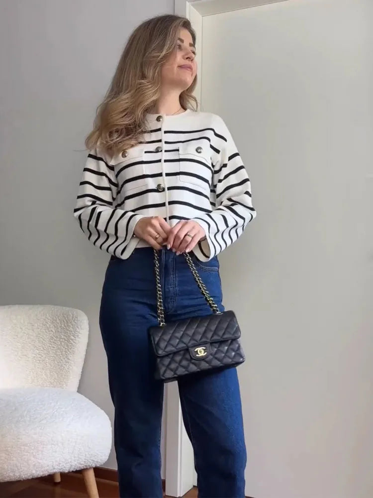 Suéter de estilo vintage atemporal