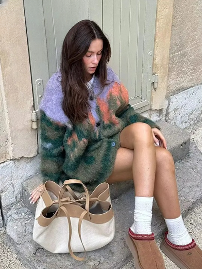 Chaqueta de inspiración vintage