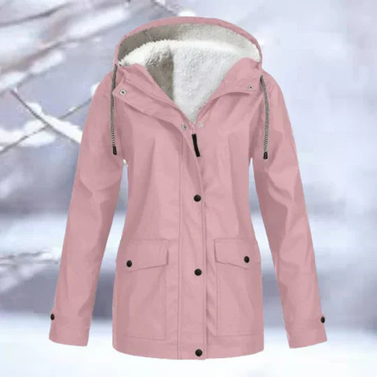 CM | Chaqueta impermeable con capucha, de alta calidad y preparada para la montaña