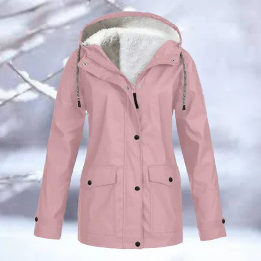 CM | Chaqueta impermeable con capucha, de alta calidad y preparada para la montaña
