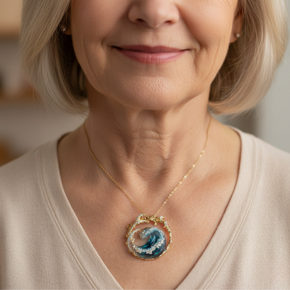 Collar clásico con encanto atemporal