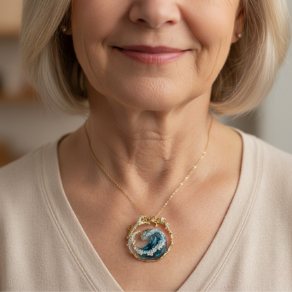 Collar clásico con encanto atemporal