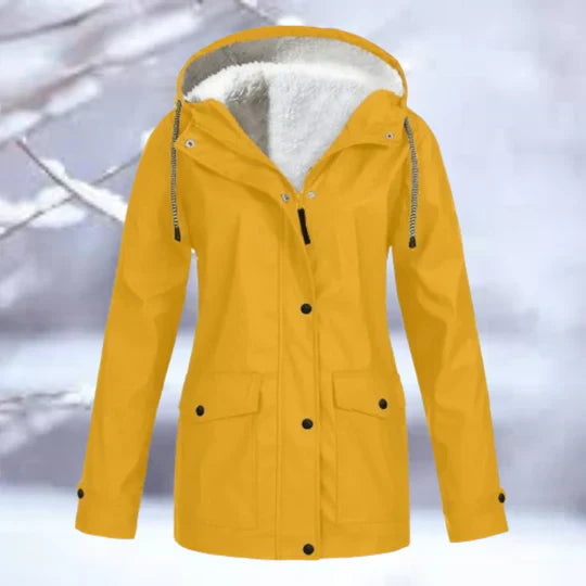 CM | Chaqueta impermeable con capucha, de alta calidad y preparada para la montaña