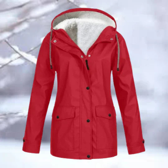 CM | Chaqueta impermeable con capucha, de alta calidad y preparada para la montaña