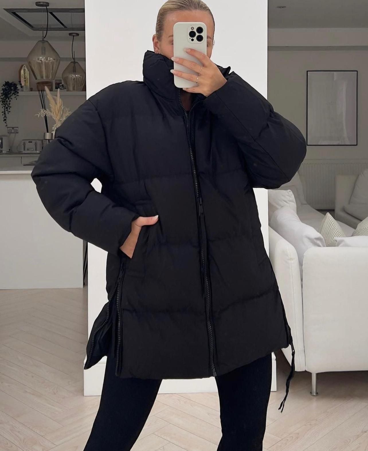 CM | Chaqueta Copperose negro/verde