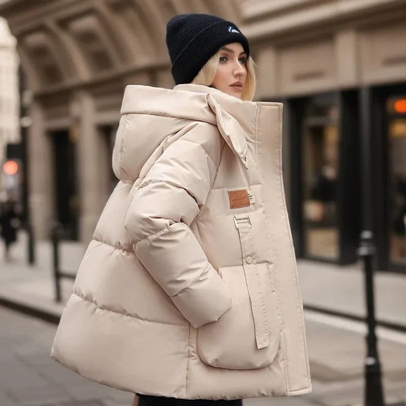 CM | Chaqueta parka gruesa y cálida