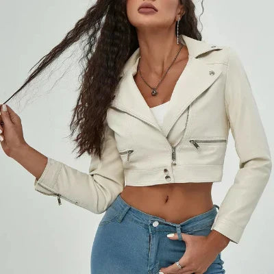 CM | Chaqueta con cremallera Chic para mujer