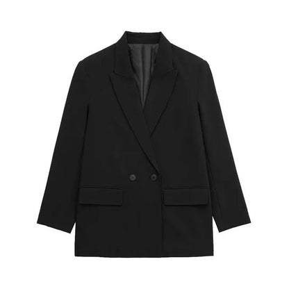 CM | elegante blazer de manga larga con un diseño estructurado