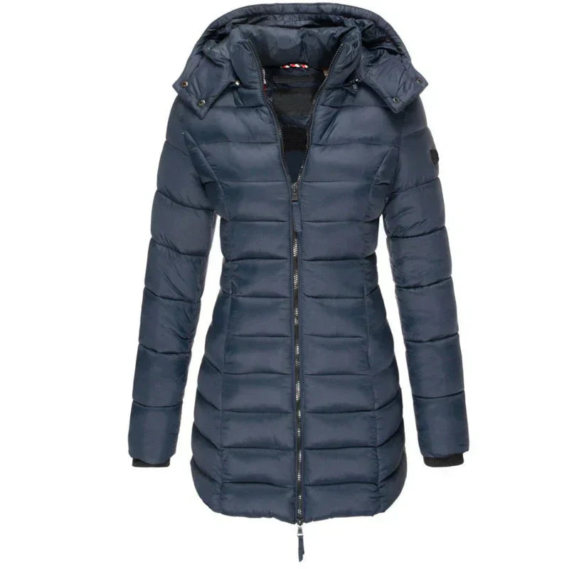 CM | Chaqueta de plumón con capucha