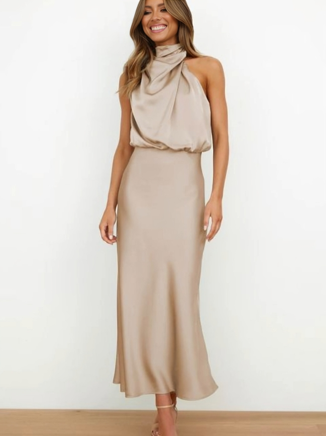 KL | Vestido de satén