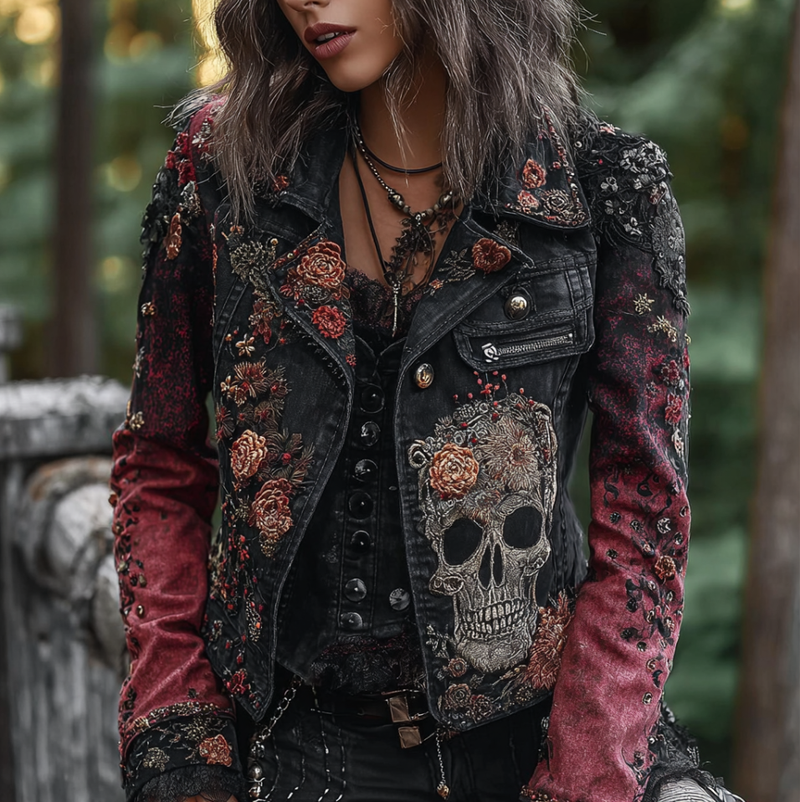 Chaqueta de diseño cuidado