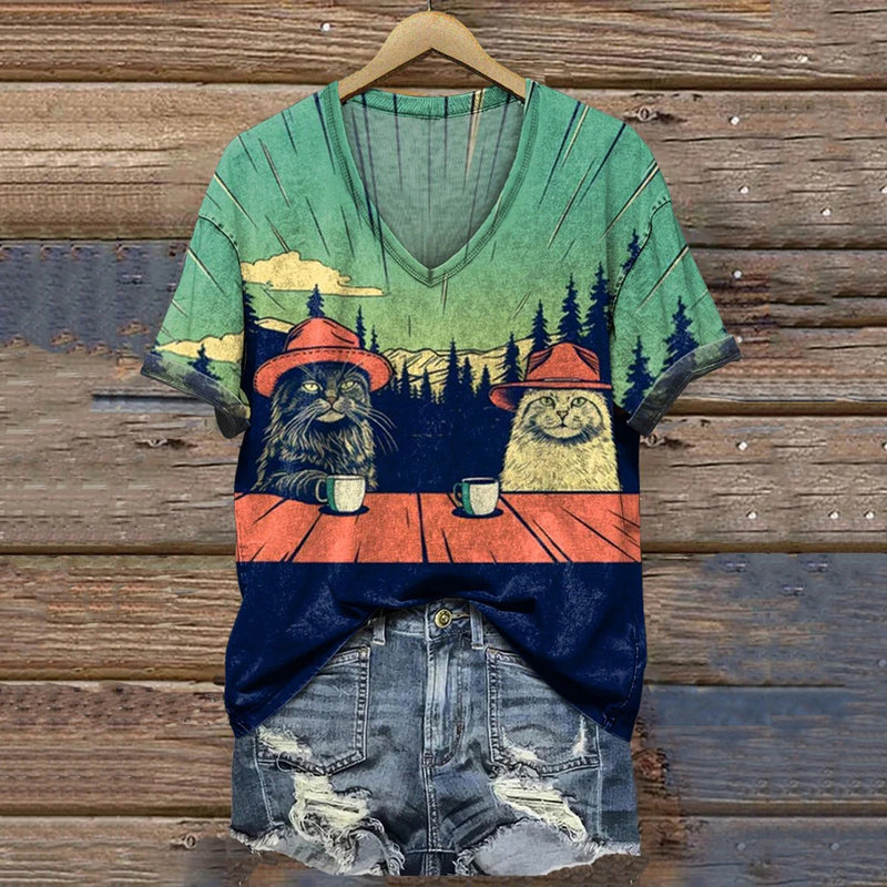 Camiseta vintage clásico