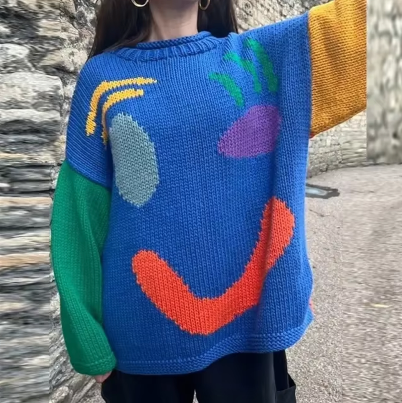 Suéter de estilo vintage atemporal