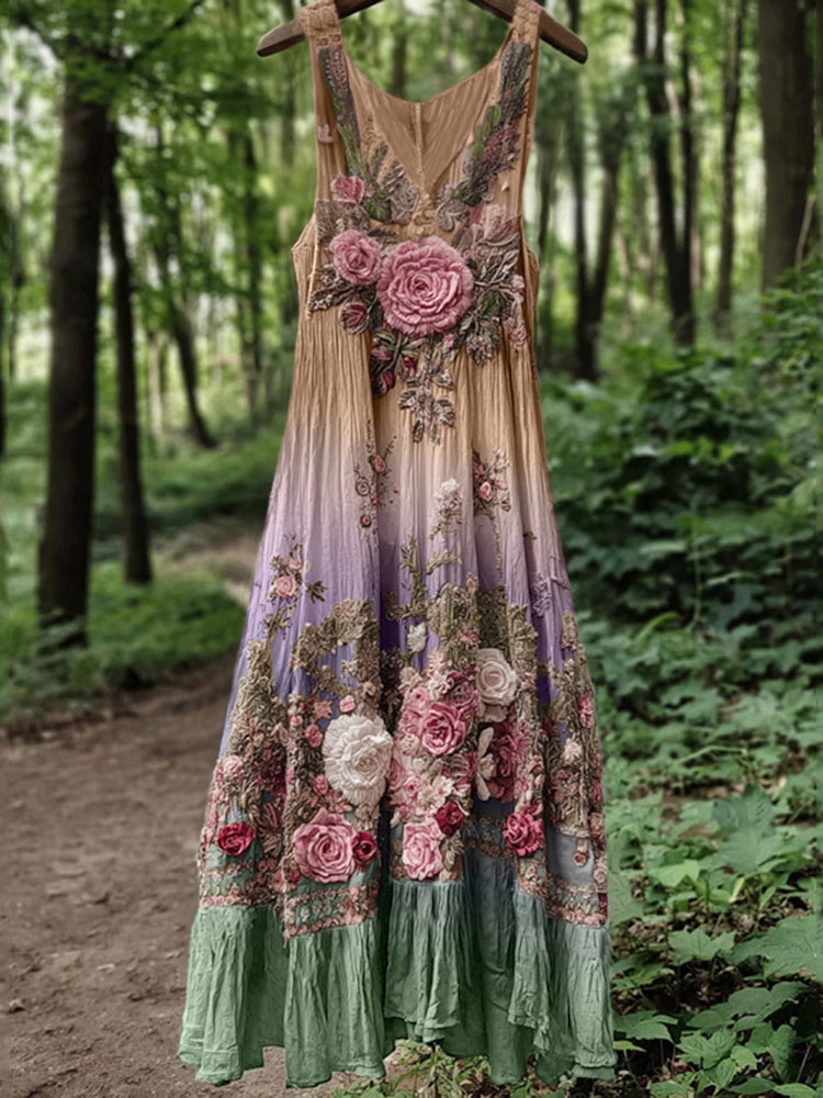 Vestido de estilo vintage atemporal