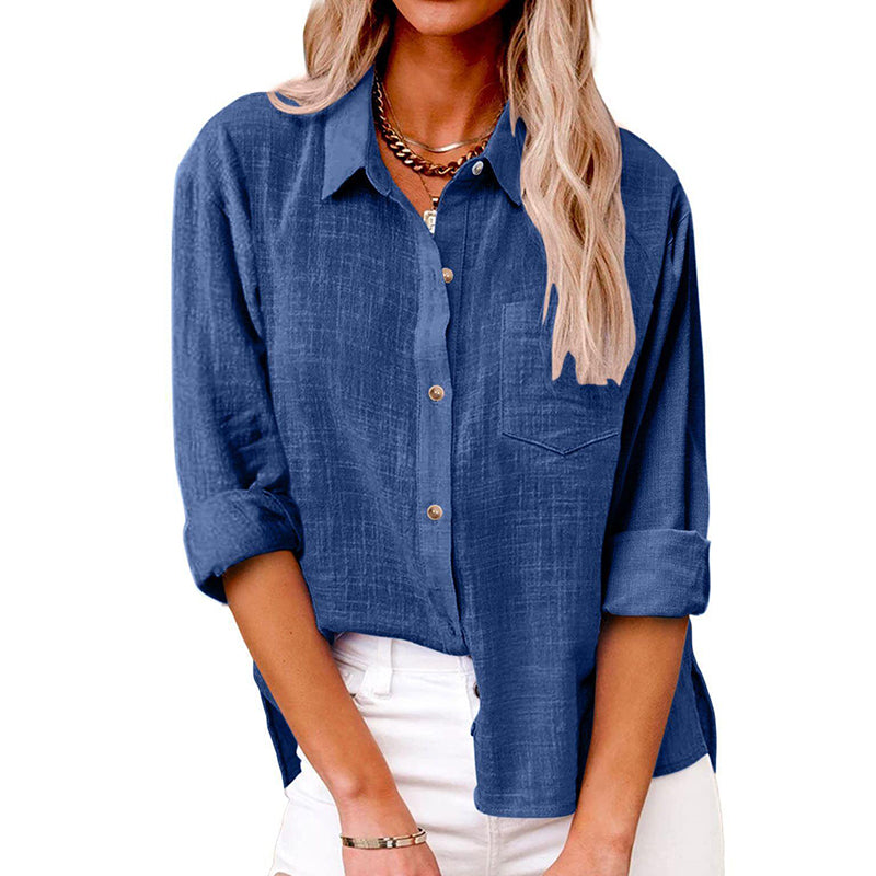 Camisa de estilo vintage atemporal