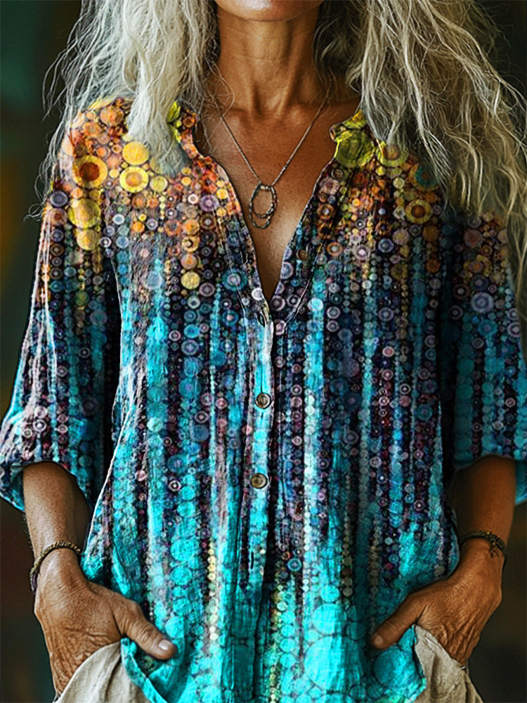 Camisa de inspiración vintage