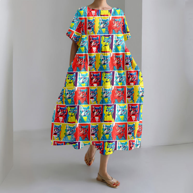 Vestido de estilo vintage atemporal