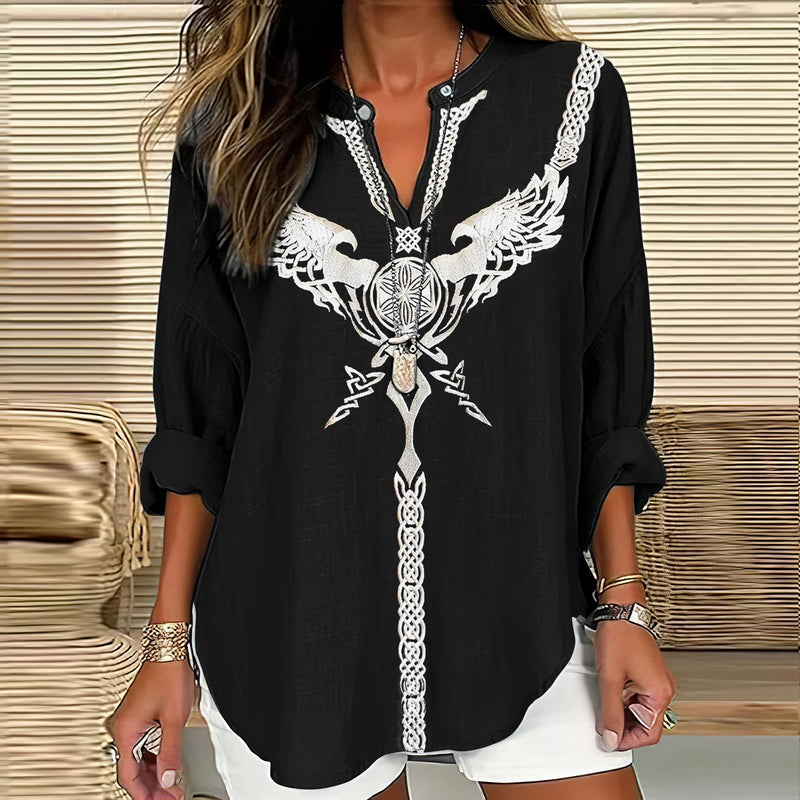 Camisa bellamente confeccionado