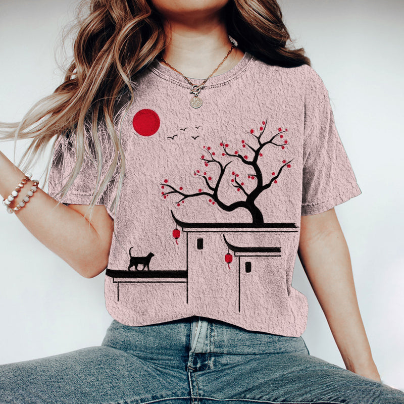 Camiseta de estilo vintage atemporal