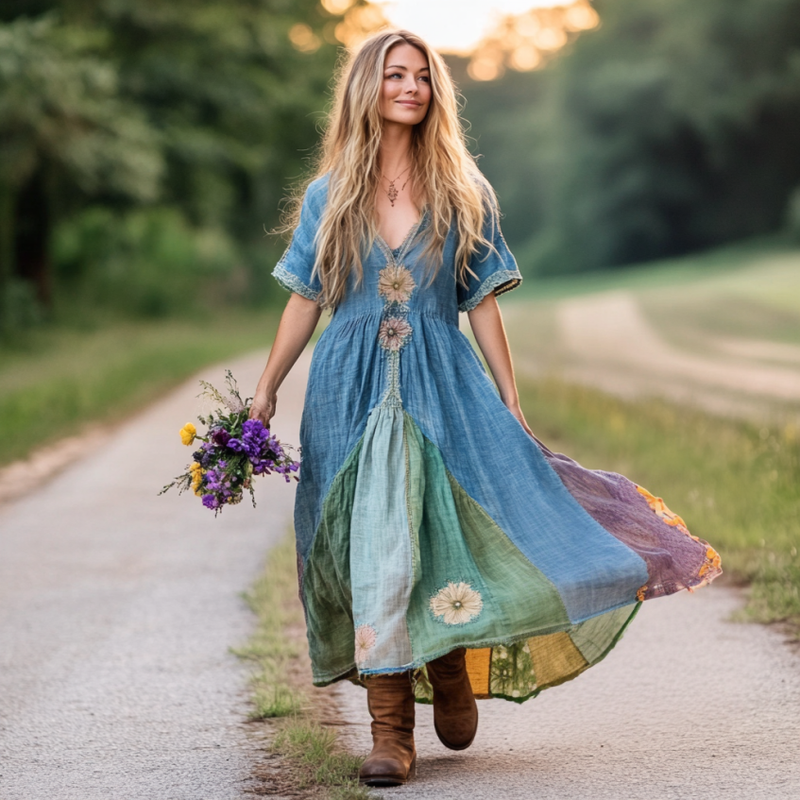 Vestido vintage clásico