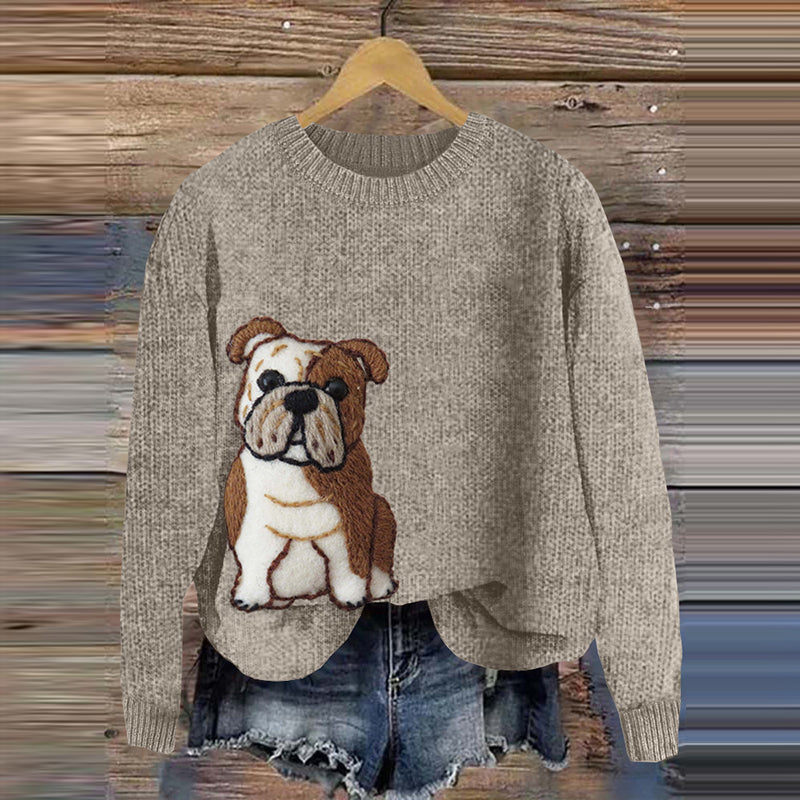 Suéter de estilo vintage atemporal