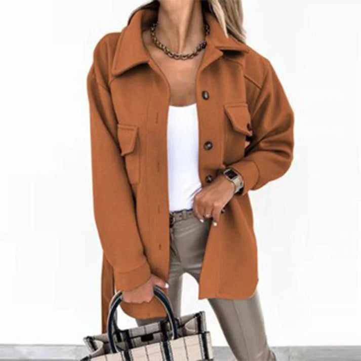 Abrigo de estilo vintage atemporal