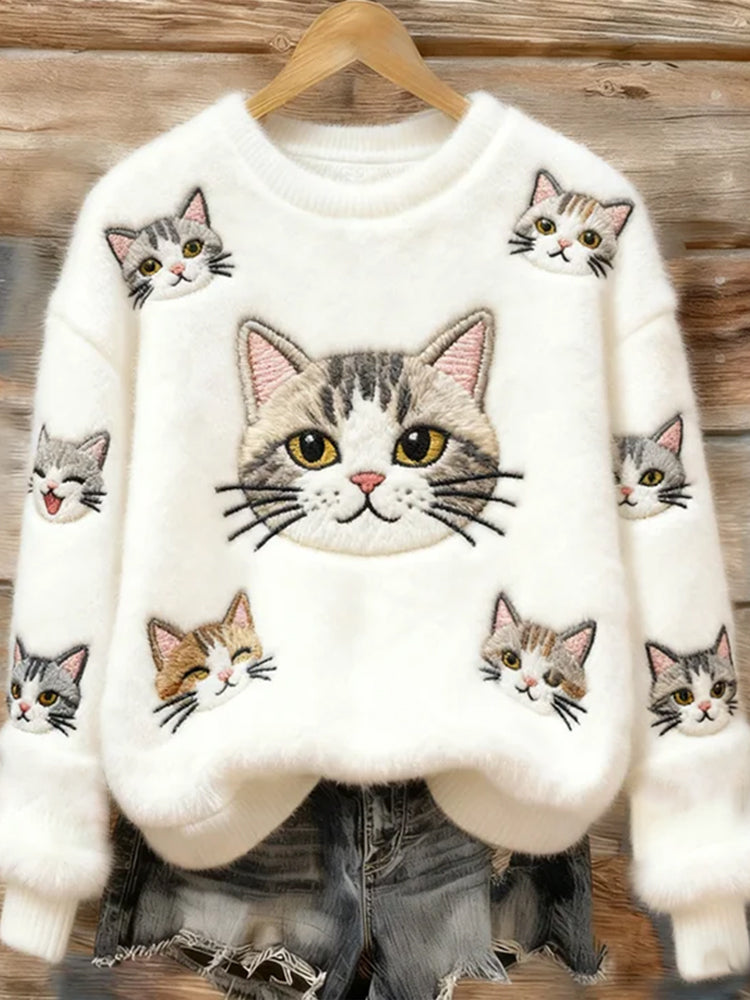 Suéter de estilo vintage atemporal