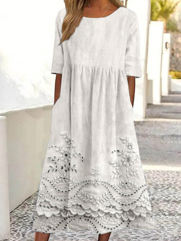 Vestido de diseño cuidado