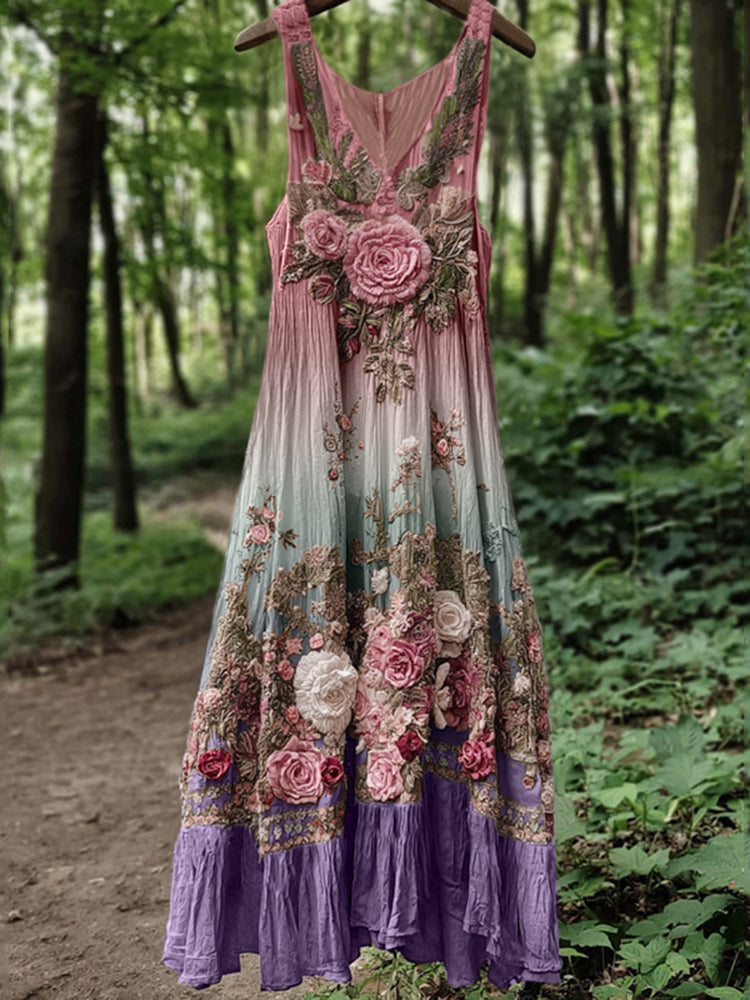 Vestido de estilo vintage atemporal