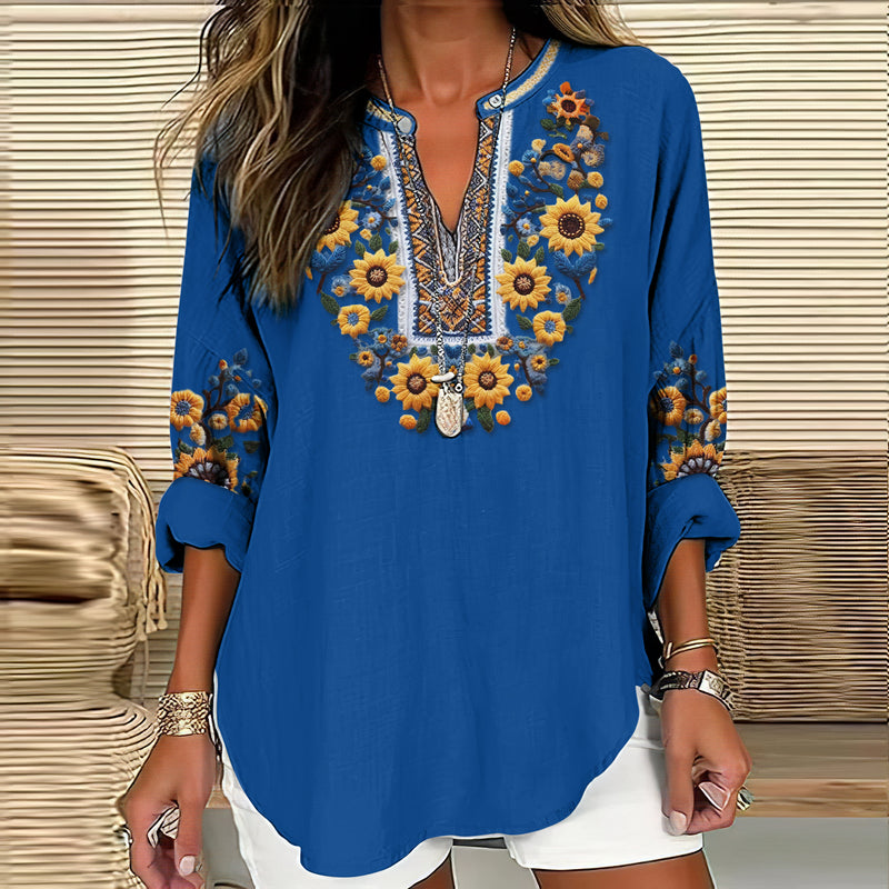 Blusa de diseño cuidado