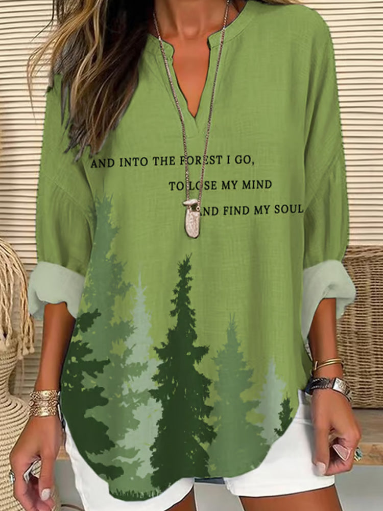 Camisa de estilo vintage atemporal
