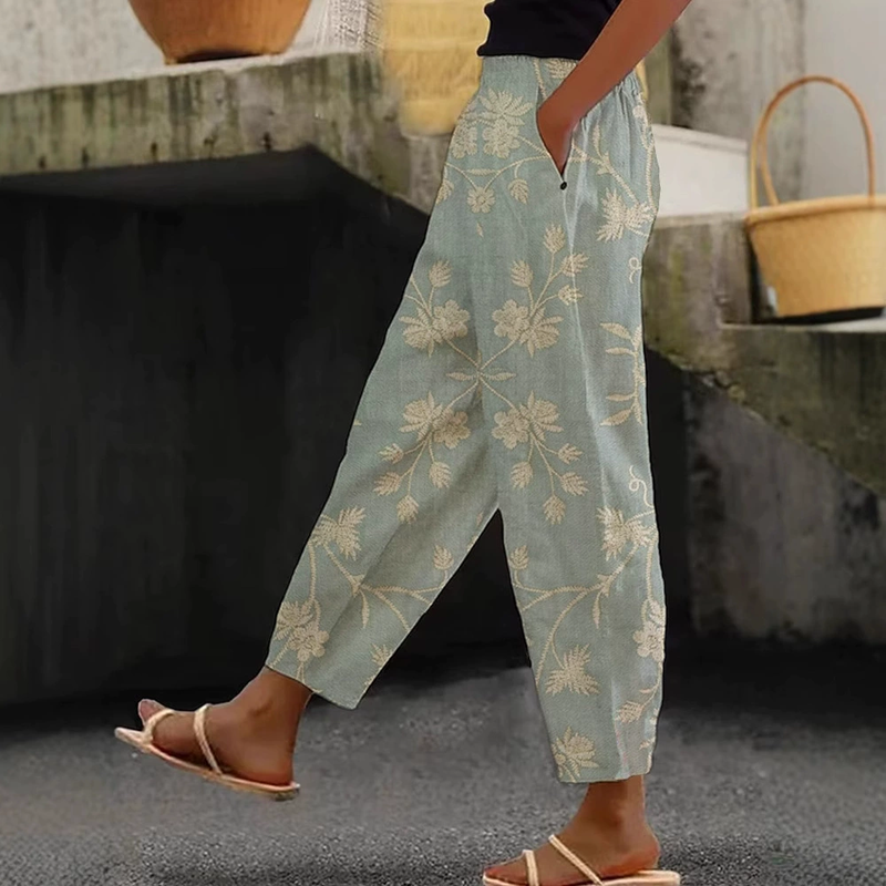 Pantalones de diseño elegante