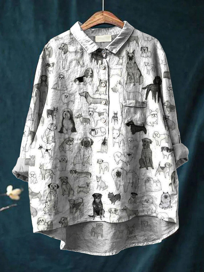Camisa bellamente confeccionado