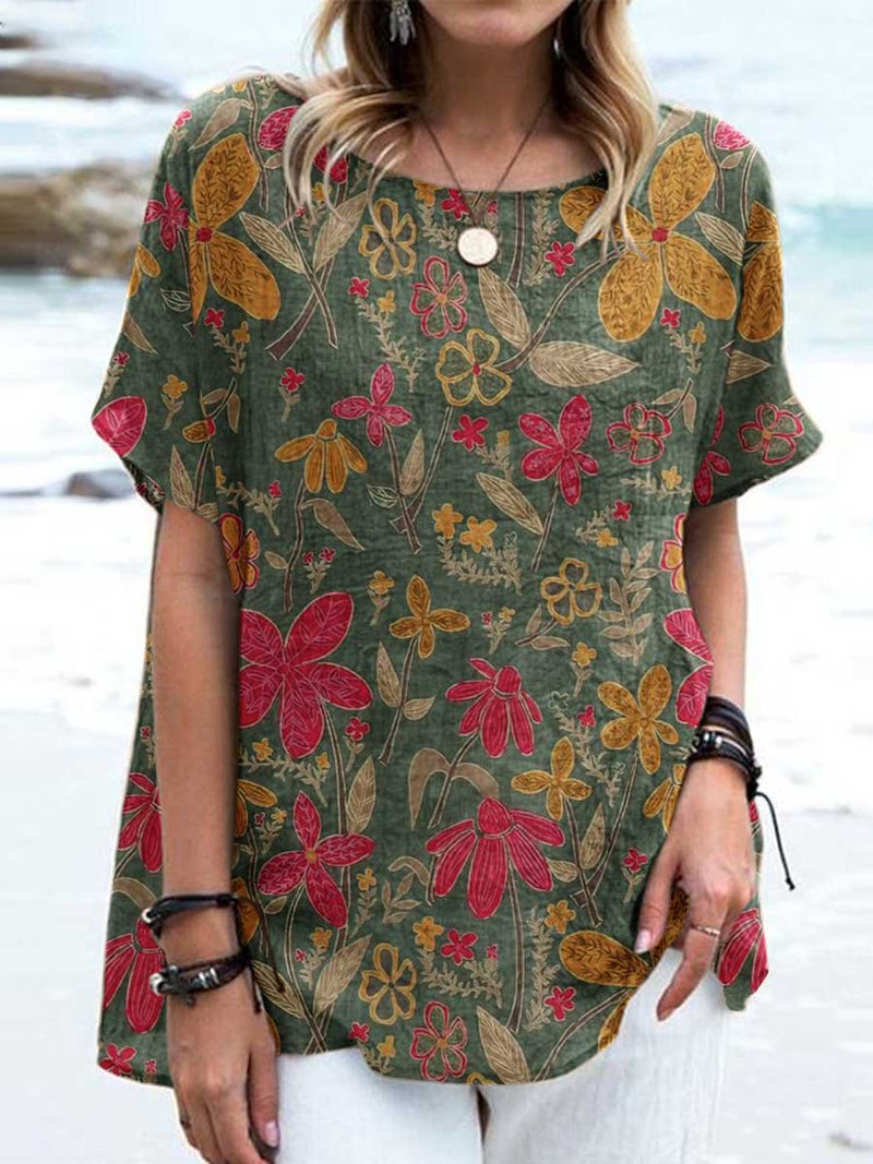 Top de estilo vintage atemporal