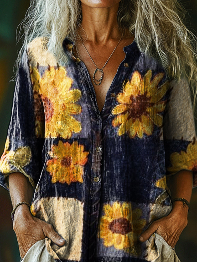 Camisa de inspiración vintage