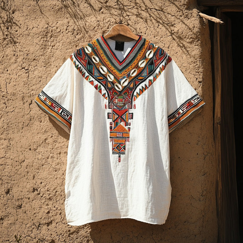 Camisa de estilo vintage atemporal