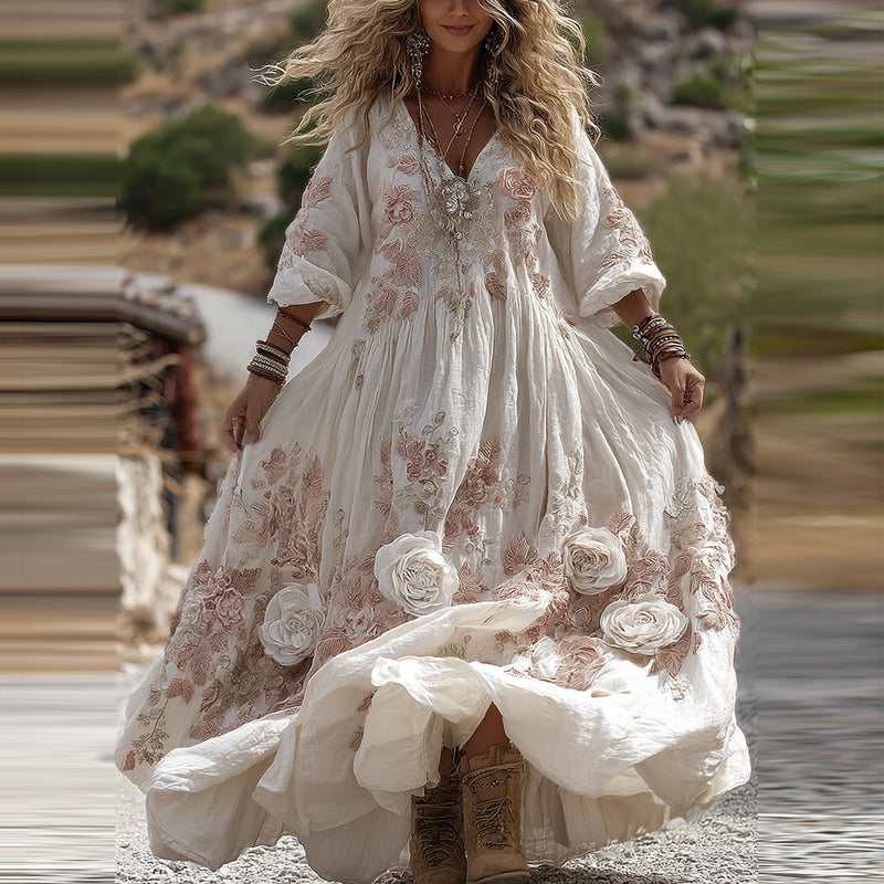 Vestido de estilo vintage atemporal