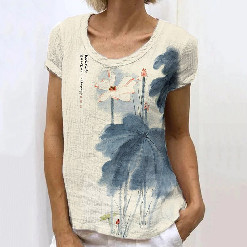 Camiseta de inspiración vintage