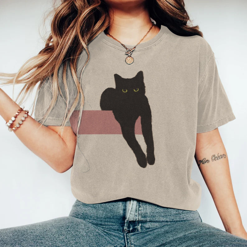 Camiseta de inspiración vintage