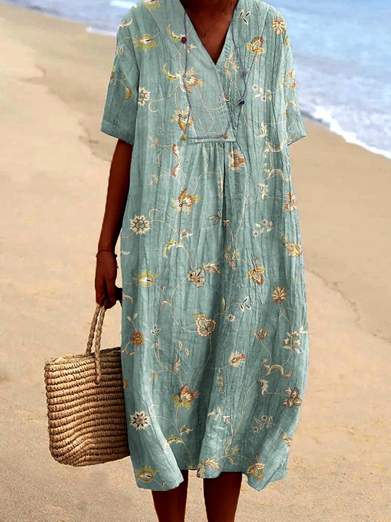 Vestido de inspiración vintage
