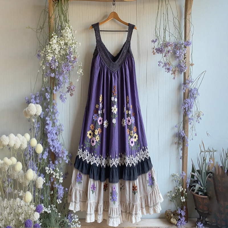 Vestido de inspiración vintage