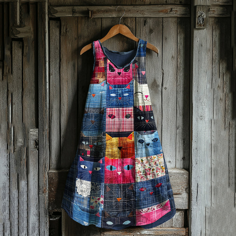 Vestido de inspiración vintage